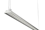 HyperSelect LED Shop Light, 4ft Garage Utility LED Light Integrated Fixture, 35W (100W Eq.), 3800 Lumens, 4000K, DLC 4.2, Clear Cover - Perfect for Garages, Workshops, Warehouses and Barns