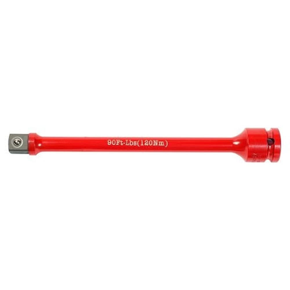 KING TONY 426908C0 Barra De Torsion 1/2" 120nm 200mm for DIYers & Professionals, Made for Repair, Installation and Workshop tasks, 200mm