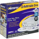 Memorex CD-ReWritable Internal Drive 52x24x52