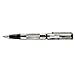 Xezo Golden Gate Executive Rollerball Pen, Handcrafted from Natural New Zealand White and Tahitian Black Mother of Pearl, Serial (Golden Gate MOP BW R)