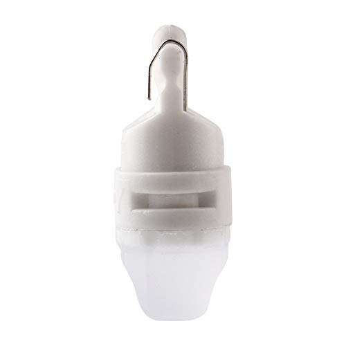 GLL DC6V / 6.3V LED 194 W5W T10 168 Light Bulbs for Car Interior Map Dome License Plate Door Side Marker Light for Pinball Machine 5630 Chip 2SMD White Pack of 20 - Thumbnail 6