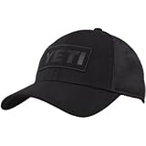 Yeti Black on Black Patch Trucker Hat