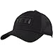 Yeti Black on Black Patch Trucker Hat
