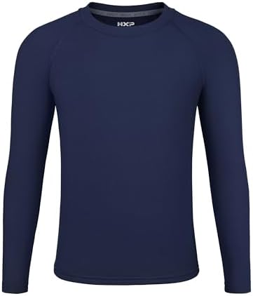 Amazon.com: Blueleaf Youth Boys' Thermal Compression Shirt Mock