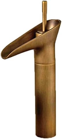 PLYY Faucet Single Type Bamboo European StyleSingle Hole Single Handle All Copper Hot Cold Washbasin Taps
