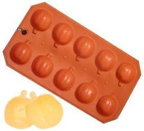 Pumpkin Shape Rubber Ice Cube Tray by Momentun Brand