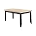 Coaster Home Furnishings 102771 Casual Dining Table, Cappuccino