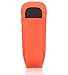 MDW 3 Pcs Silicon Clip for Fitbit ONE New Version Replacement Clip Accessory Pack for Fitbit ONE Anti Slip Off and Improved Cap Design-Yellow,Orange,Navy