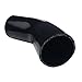 Ronteix Universal 4 Ply High Performance 45 Degree Elbow Coupler Silicone Hose (1.25''(32MM), BLACK)