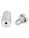 12 Pcs 19mm x 40mm Wall Mount Stainless Steel Glass Standoff Nail