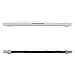 iDOO Soft Touch Hard Shell case ONLY for MacBook Pro 13 inch with Retina Display NO CD Drive (A1425/A1502) - White Marble