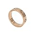 Luxury Shine Celebrity Love Rose Gold-Plated Band Ring for Women (9)