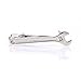 Tangc Men's Vintage Tie Clip Necktie Leaf Glasses Arrow Mustache Tie Clip Bar Clasp (wrench)
