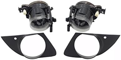 1Set Driving Bumper Fog Lamps Lights With Covers Bezel Trim Generic fit for BMW 7series E66 2005-2008