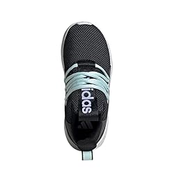 adidas Lite Racer Adapt 7.0 Sneaker, Black/Violet