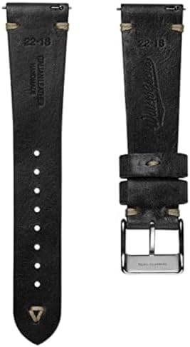 BERTUCCI B-199H D-Type Mens 22mm Heritage Horween Apex Black Shell