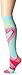 K. Bell Women's Animal Fun & Cute Novelty Crew Socks, Flamingo (Blue), Shoe Size: 4-10