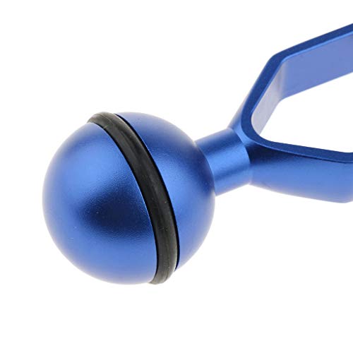 image for Prettyia 5-inch Aluminum Alloy Double Ball Arm for Connecting Strobe/V