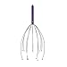 Scalp Massager – Handheld Head Massage Tingler, Scratcher & Stress Reliever Tool Set for Hair Stimulation & Relaxation by Body Back Company (Purple)