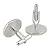 NexgenCover I Love Dad Cufflinks Hero Cuff-links Red Black Cufflinks (Rhodium Plated The Flash Cufflinks)