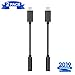 USB-C to 3.5 mm Headphone Jack Adapter to 3.5mm Aux Audio Dongle Jack Cable USB C to AUX Adapter Compatible with Pixel 3/2/3XL/2XL, iPad Pro 2018, One Plus 6T, Huawei and More Type-C Devices（2PACK）