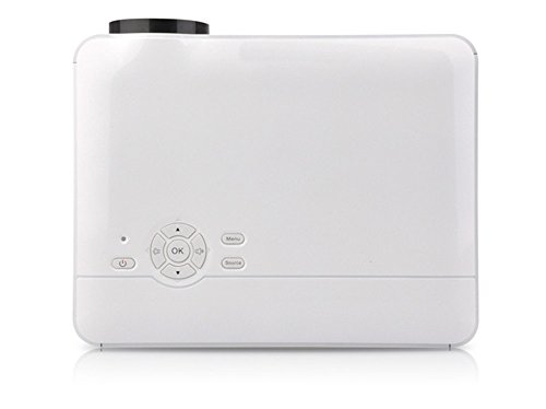 iCODIS RD-804 Video Projector, Supports 1080P, 2500 Lumens LCD, HD resolution, 1300:1 Contrast Ratio, Multimedia Home Theater Digital Projector. - Thumbnail 6