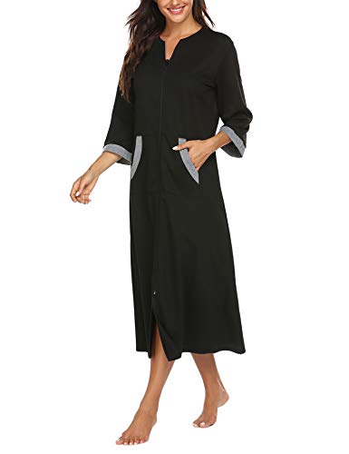 3 Ekouaer+Loungewear+Sleepwear+Housecoat+Bathrobe