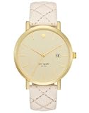 kate spade watches Metro Grand Quilted Strap Watch