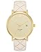 kate spade watches Metro Grand Quilted Strap Watch
