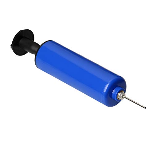 Color Scissor 6 Inches Ball Pump, Portable Hand Air Pump with 7 Pieces Ball Needle for Any Sports Ball Such As Basketball, Soccer, Volleyball, etc. Nozzles Included - Thumbnail 5