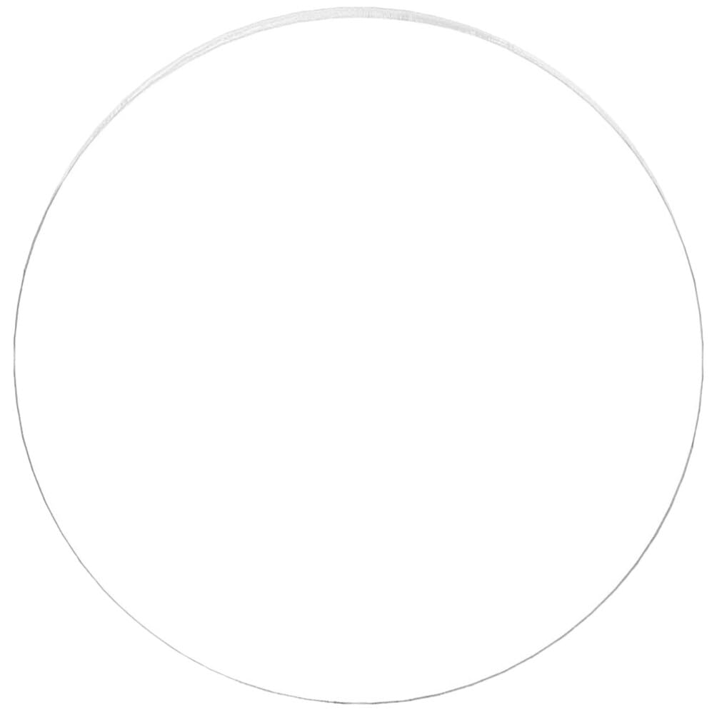 SEWACC Acrylic Round Slices Transparent Acrylic Disks for Diy Projects Crafting and Painting - 20Cm Clear Round Sheet