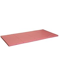 Sísmica Sports   ssm-482pink, color rosa alfombrilla para gimnasia Tumbling Yoga Ejercicio Karate Cheer, 4 "x 8" x 2 "