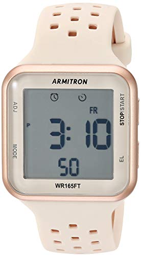 image for Armitron Sport Unisex 40/8417PBH Digital Chronograph Rose Gold-Tone an