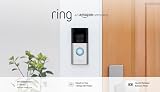 Ring Battery Video Doorbell Plus 1536p HD, Colour Night Vision view 8