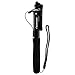 i-SUPERSIM Selfie Stick - Battery Free, Wired Monopod for iPhones and Android Phones - Black
