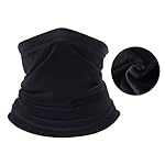 BINMEFVN Polar Fleece Neck Warmer - Windproof Winter Neck Gaiter Cold Weather Face Mask for Men Women - 1 or 2 Pack BINMEFVN Polar Fleece Neck Warmer - Windproof Winter Neck Gaiter Cold Weather Face Mask for Men Women - 1 or 2 Pack