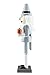 Clever Chef Traditional Wooden Collectible Pilgrim Decorative Nutcracker, Festive Christmas Décor, 14 Inch Tall Perfect for Shelves and Tables, 100% Wood
