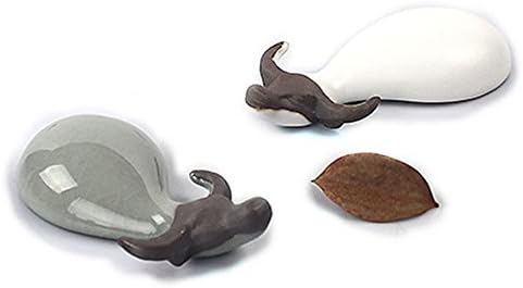 Buffalo Figurines of Ceramic and Zisha Tea Pet, Chinese Kungfu Tea, Tea Art Accessory, Tiny Figurines (Jade)