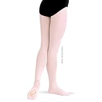 Body Wrappers A45 Womens Mesh Backseam Convertible Tight (Small, Ballet Pink)