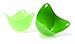 Fusionbrands PoachPod The Original Silicone, Floating Egg Poaching Cup, Green, 2 pack