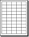 1,000 Label Outfitters® 1.5 x 1 inches, Barcode Size Waterproof and Weather Proof Laser Vinyl Labels, 20 Sheets