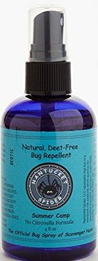 Nantucket Spider Summer Camp - Bug Repellent for Kids (4 oz Spray Bottle) Natural Insect and Tick Bug Repellent - Safe for Kids, Made with Essential Oils from Herbal Plants, DEET-free, No-Citronella