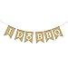 Jute Burlap I Do BBQ Banner Wedding Shower Bridal Shower Engagement Party Garland Decoration