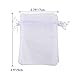 Foxnovo Organza Drawstring Gift Bags (100Pcs -7x9cm)