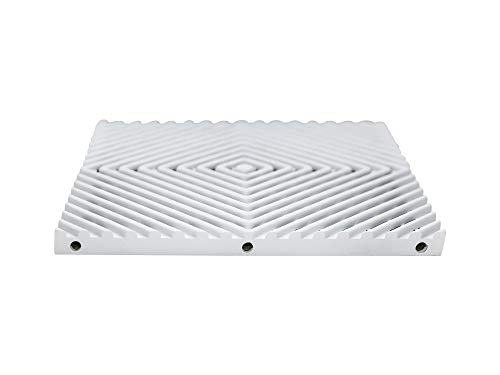 Ready Covers - Vented Safety Steam Radiator Cover/Protective Heating Cabinet for Your Home and Office: WHITE - 12 Extra Interlocking Tiles! (12, White)