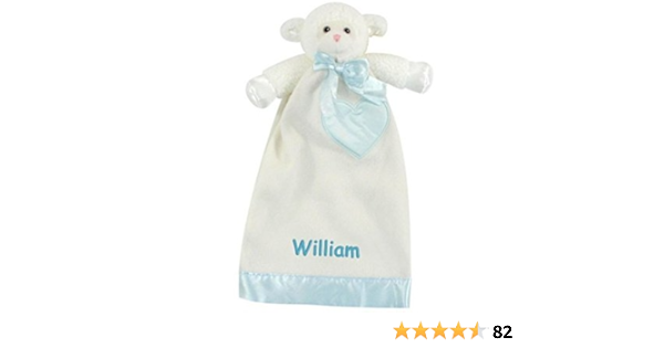 personalized lamb blanket