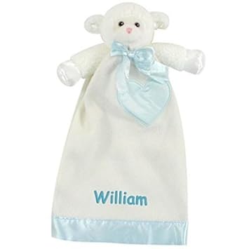 personalized baptism stuffed animal