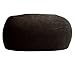 Big Joe XL Fuf Black Onyx Comfort Suede Foam Filled Bean Bag,