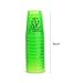 Bestie-Gear Quick Stacks Cups, Sports Stacking Cups Speed Training Set of 12 with Carry Bag (Green)