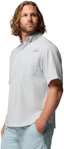Tamiami II SS Shirt, Top in tessuto, Tecnologia Omni-Wick, Asciugatura rapida, Design traspirante, Porta-attrezzatura - da uomo